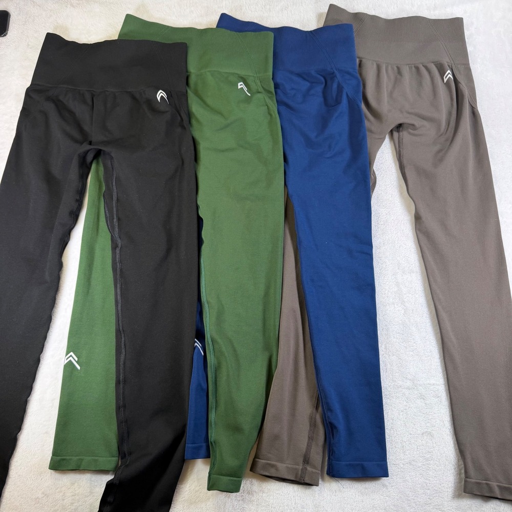 Oner Active Effortless Seamless Leggings Bundle XS S Black Green Blue Taupe